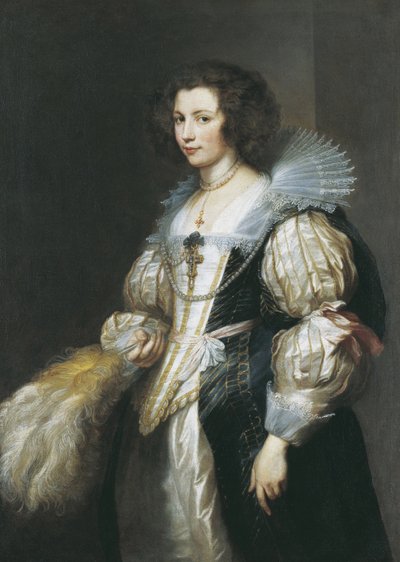 Portrét Marie de Tassis (1611-1638), asi 1629-1630 (olej na plátně) od Anthony van Dyck