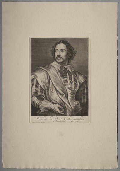 Portrét Paula du Pont od Anthony van Dyck