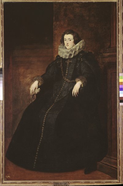 Policena Spinolan muotokuva od Anthony van Dyck