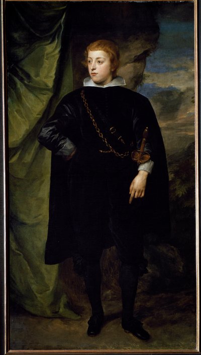 Portrét prince Karla Ludwiga von der Pfalz od Anthony van Dyck
