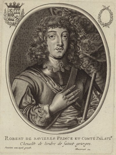 Portrét Roberta de Bavieres od Anthony van Dyck
