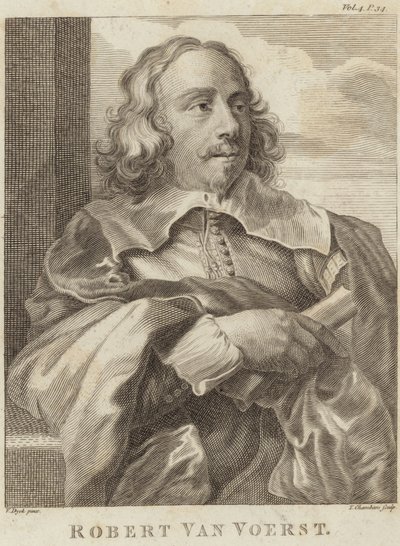 Portrét Roberta van Voersta od Anthony van Dyck