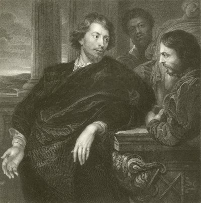 Portrét Rubense od Anthony van Dyck