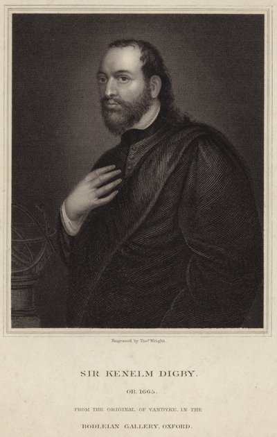 Portrét sira Kenelma Digbyho od Anthony van Dyck