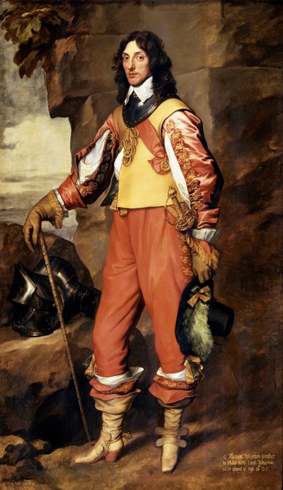 Portrét sira Thomase Whartona, 1639. od Anthony van Dyck