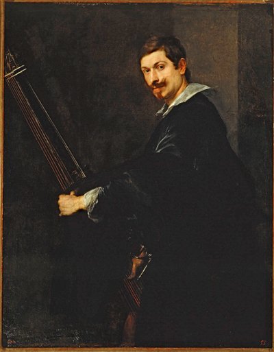 Portrét šéfa hudebníků (malba na plátně) od Anthony van Dyck