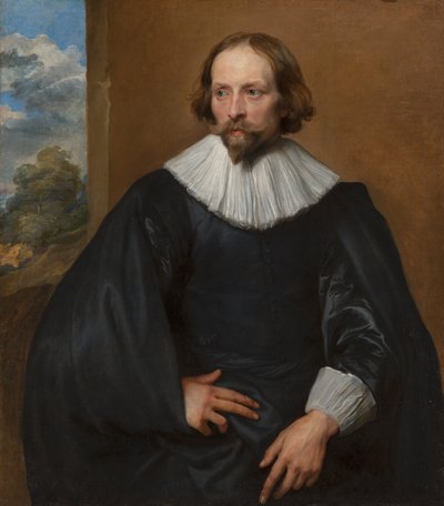 Portrét malíře Quintijna Symonse od Anthony van Dyck