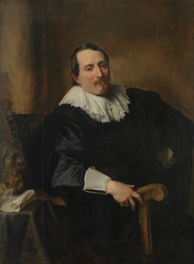 Portrét malíře Theodora Romboutse od Anthony van Dyck