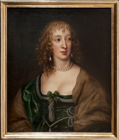 Portrét Henrietty Marie, královny Anglie (1609–1669) od Anthony van Dyck