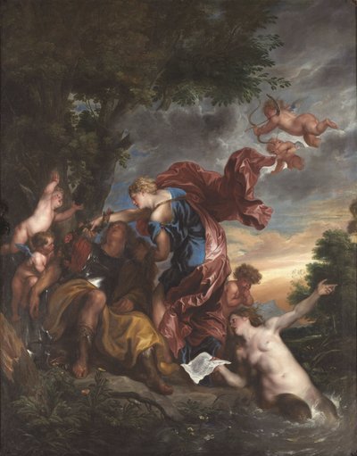 Rinaldo a Armida od Anthony van Dyck
