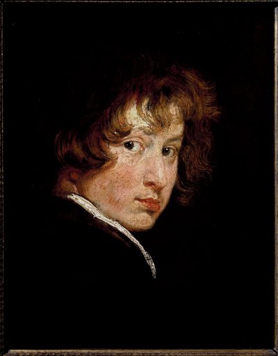 Autoportrét, cca 1614 (olej na panelu) od Anthony van Dyck