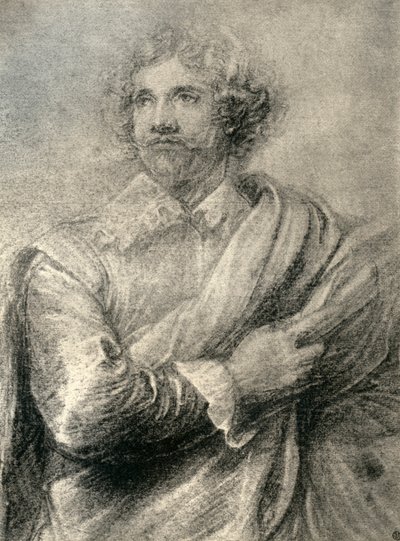 Studie k obrazu rytce Petera De Jode mladšího, 1913. od Anthony van Dyck