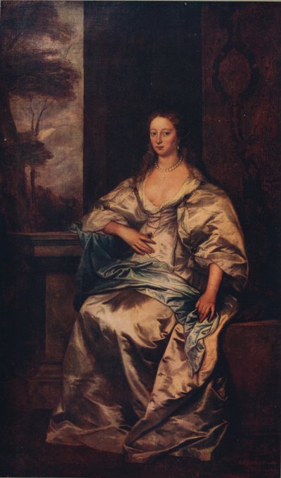 Hraběnka ze Southamptonu, 1640-1641, c1915 od Anthony van Dyck