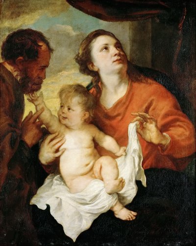 Svatá rodina, asi 1627. od Anthony van Dyck