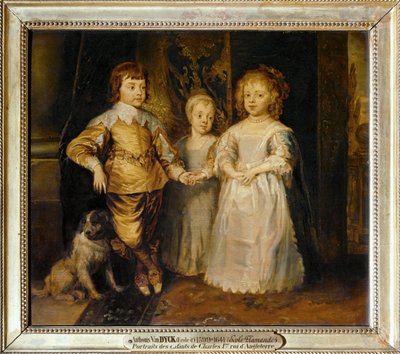 Děti Karla I. Anglického; ... od Anthony van Dyck
