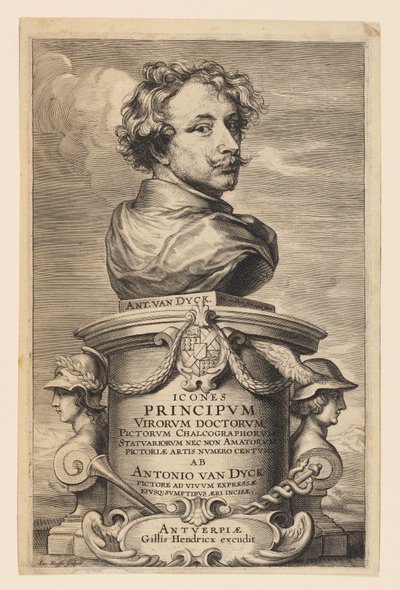 Titulní strana z Ikony knížat mužů od Anthony van Dyck
