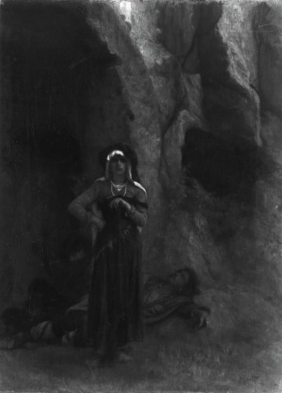 Na stráži, 186070. od Antoine Auguste Ernest Hebert