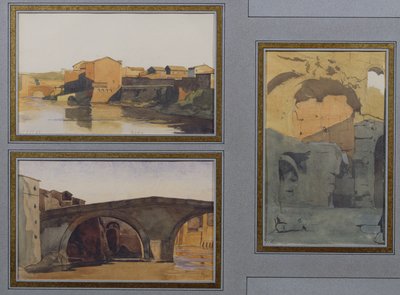 Tibera, Cloaca Maxima a Ponte Rotto od Antoine Auguste Ernest Herbert or Hebert