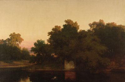 Dřevo nymfy Egeria od Antoine Auguste Ernest Herbert or Hebert