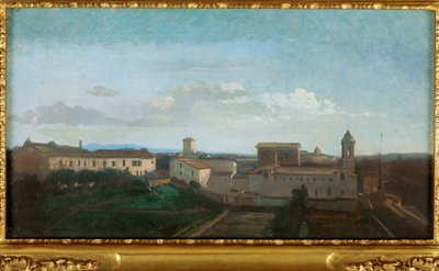 Kostel La Trinite des Monts, Řím od Antoine Auguste Ernest Herbert or Hebert