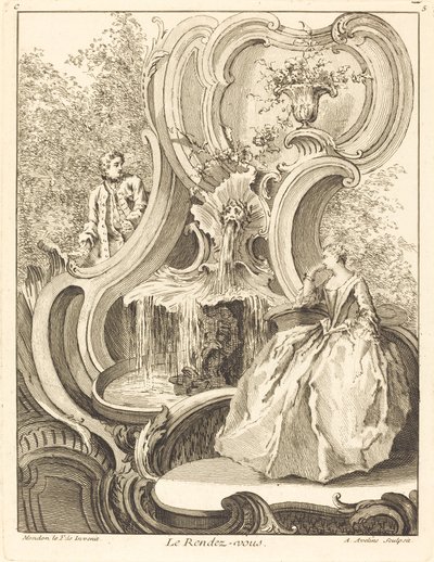 Rendezvous, 1736. od Antoine Aveline