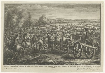 Spojenecký útok na francouzský dělostřelecký transport, 1747 Convoi d