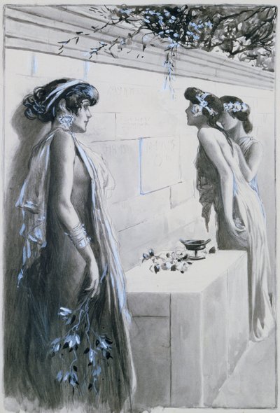 Afrodita, 1896 od Antoine Calbet