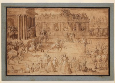 Quintain, 1575-c.1580 od Antoine Caron