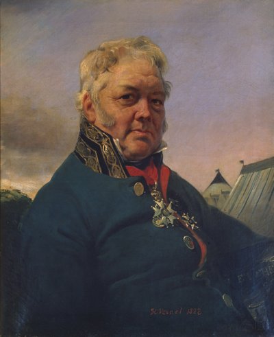 Baron Rene Nicolas Dufriche-Desgenettes (1762-1837) 1822 (olej na plátně) od Antoine Charles Horace Vernet