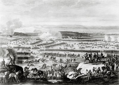 bitva u Slavkova na Moravě od Antoine Charles Horace Vernet