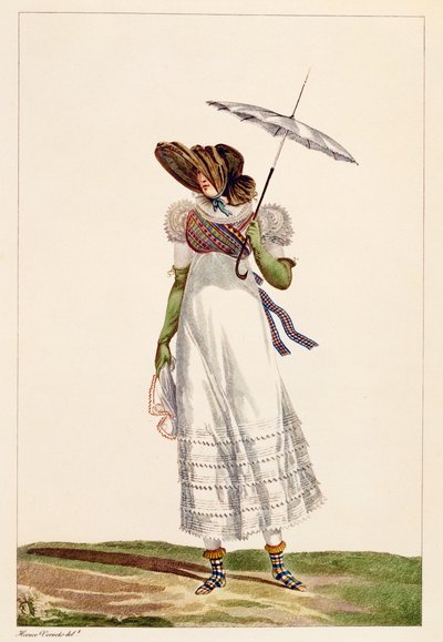 Dámské letní šaty, 1779 od Antoine Charles Horace Vernet