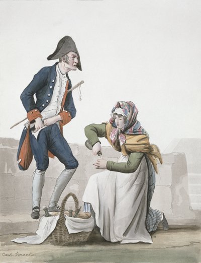Prodejce brandy od Antoine Charles Horace Vernet