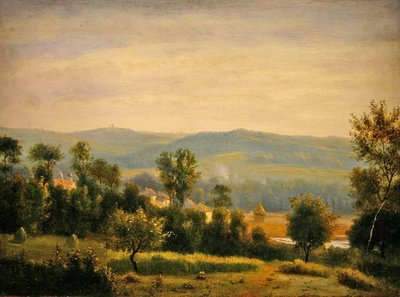 Ranní krajina (olej na panelu) od Antoine Chintreuil