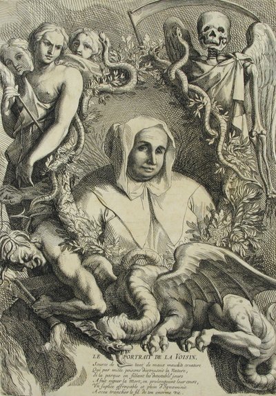 Portrait of the Voisin,.n.d. od Antoine Coypel