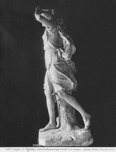 Marie-Adelaide de Savoie, vévodkyně z Burgundska, jako Diana lovkyně, 1709 (viz také 209277, 346030, 346031) (mramor) od Antoine Coysevox