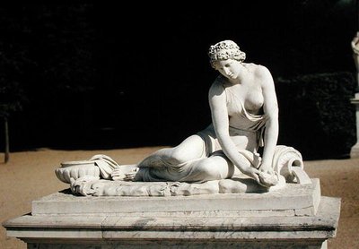 Nymfa s mušlí, z Parterre de Latone od Antoine Coysevox
