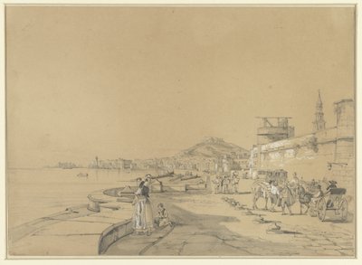 Tvář v Neapoli od Antoine Eugène Ernest Buttura