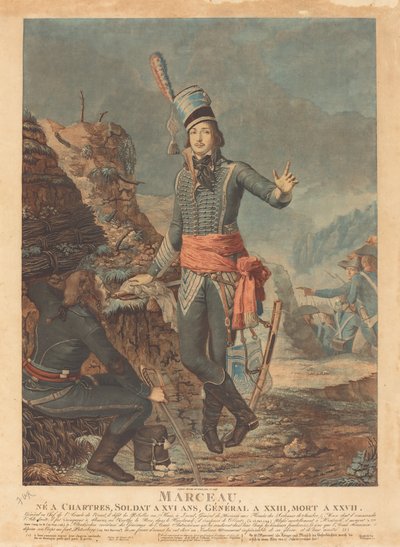 Generál Francois Severin Desgraviers Marceau od Antoine François Sergent