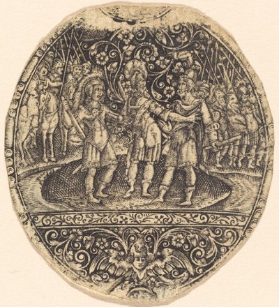 Tři Horatii od Antoine Jacquard