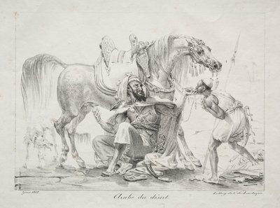 Arab z pouště od Antoine Jean Gros