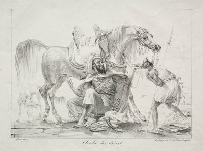 Arab z pouště, 1817. od Antoine Jean Gros