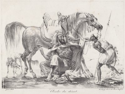 Pouštní Arab (Pouštní Arab) od Antoine Jean Gros