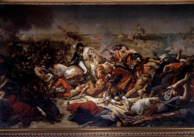 Kampaň (expedice) Egypta (1798-1801): Joachim Murat (1767-1815) během bitvy u Aboukiru 25. července od Antoine Jean Gros