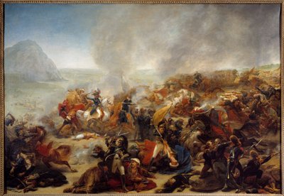 Kampaň (expedice) do Egypta (1798-1801): "" Bitva o Nazaret dne 08.04.1799""" V této bitvě zvítězil generál Jean Andoche Junot (Jean-Andoche) (1771-1813). Obraz Antoine Jean Gros (1771-1835) 1801 Ne. 1,35x1,95 m Nantes, Musee des B od Antoine Jean Gros