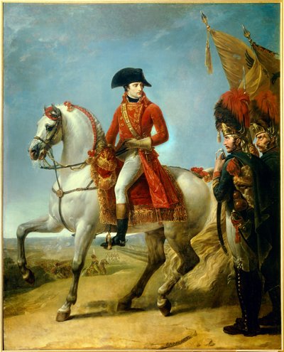 Jezdecký portrét Napoleona Bonaparta (1769-1821) od Antoine Jean Gros