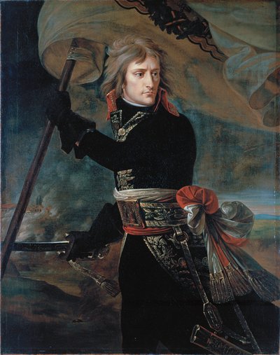 Napoleon Bonaparte na mostě v Arcole od Antoine Jean Gros