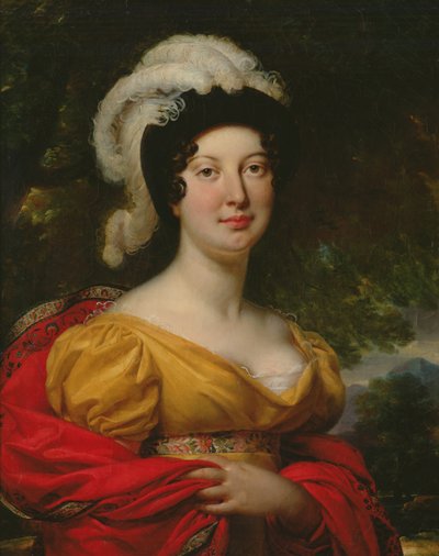 Portrét manželky maršála Lannese od Antoine Jean Gros