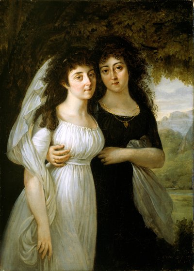 Portrét sester Maistre, 1796. od Antoine Jean Gros