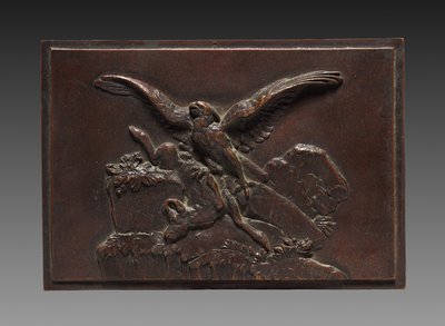 Orel s kamzíkem, c. 1830 - 1875. od Antoine Louis Barye