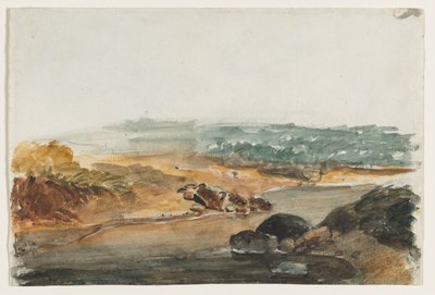 Krajina (recto) od Antoine Louis Barye